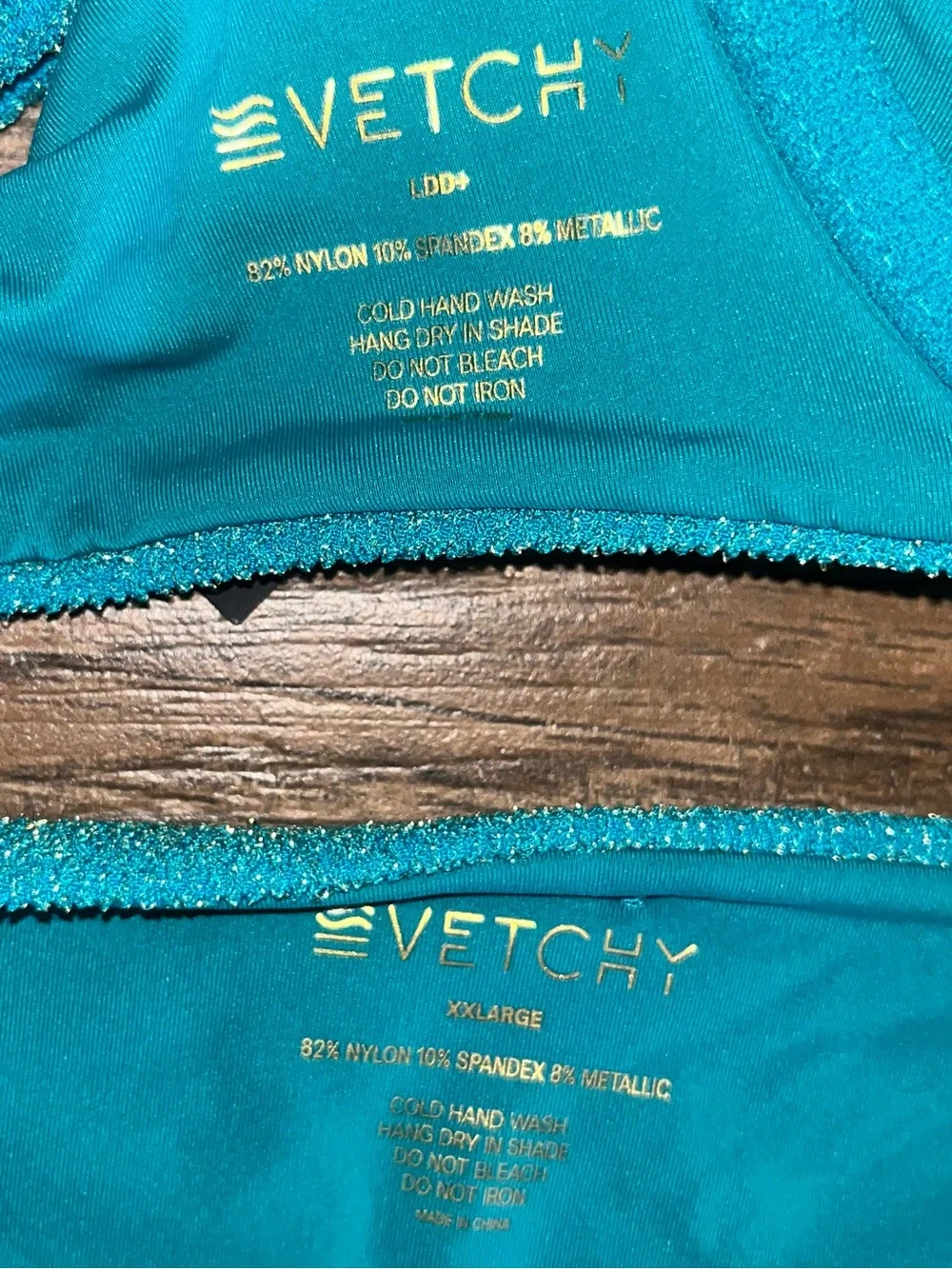 NWT Vetchy Laguna Bikini Emerald Set